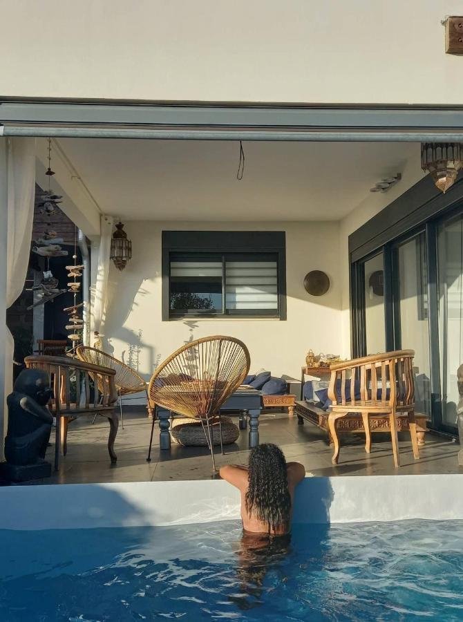 Suite Indigo Jacuzzi Prive Piscine Vue Mer Acces Cuisine Laverie Saint Pierre Eksteriør bilde