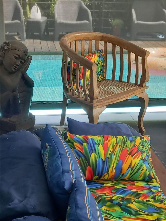 Suite Indigo Jacuzzi Prive Piscine Vue Mer Acces Cuisine Laverie Saint Pierre Eksteriør bilde