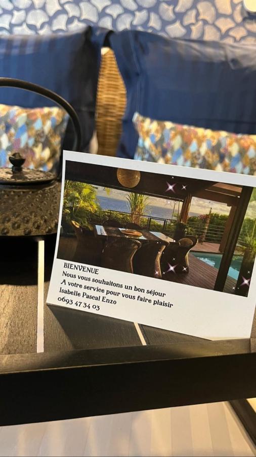 Suite Indigo Jacuzzi Prive Piscine Vue Mer Acces Cuisine Laverie Saint Pierre Eksteriør bilde