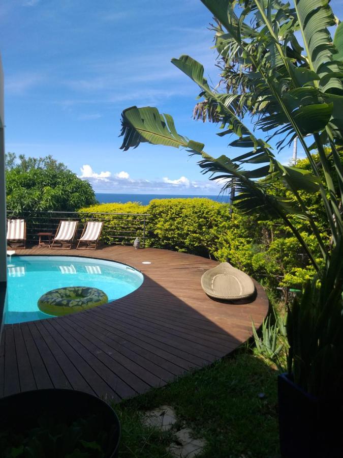 Suite Indigo Jacuzzi Prive Piscine Vue Mer Acces Cuisine Laverie Saint Pierre Eksteriør bilde